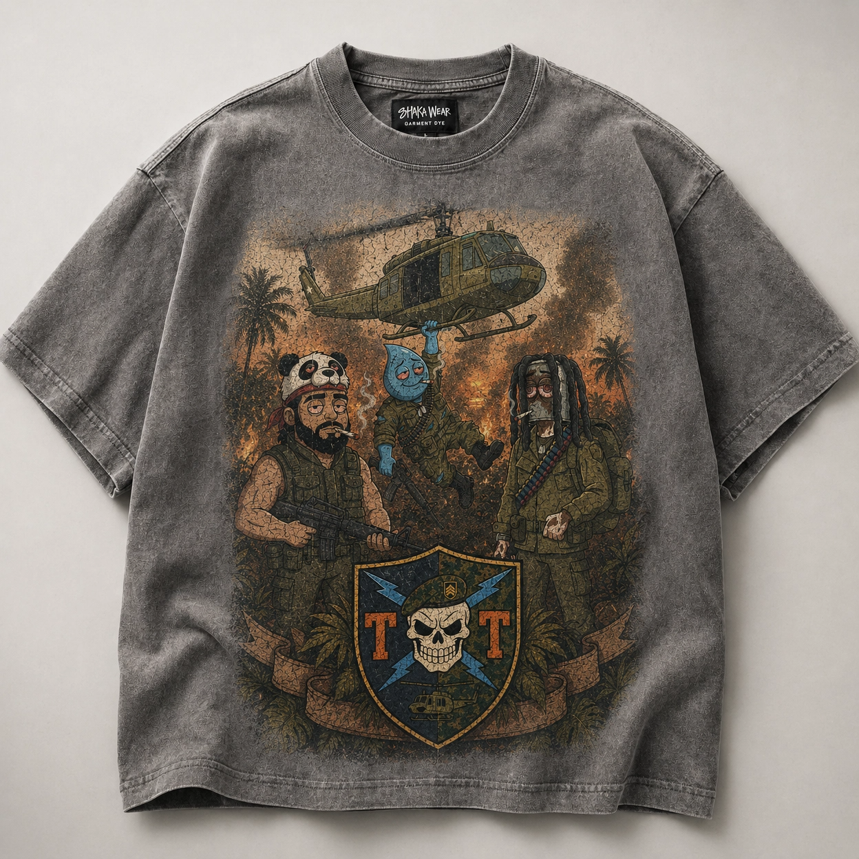 Pre Order-Tropical thunder shirt￼